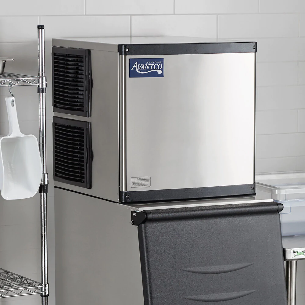22" Air Cooled Modular Full Cube Ice Machine - 344 lb.