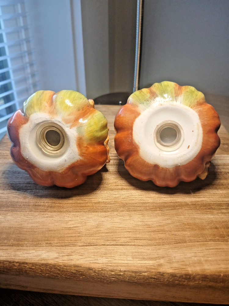 Spode Fall Harvest Salt & Pepper Shaker w/ Leaf Tray Plate