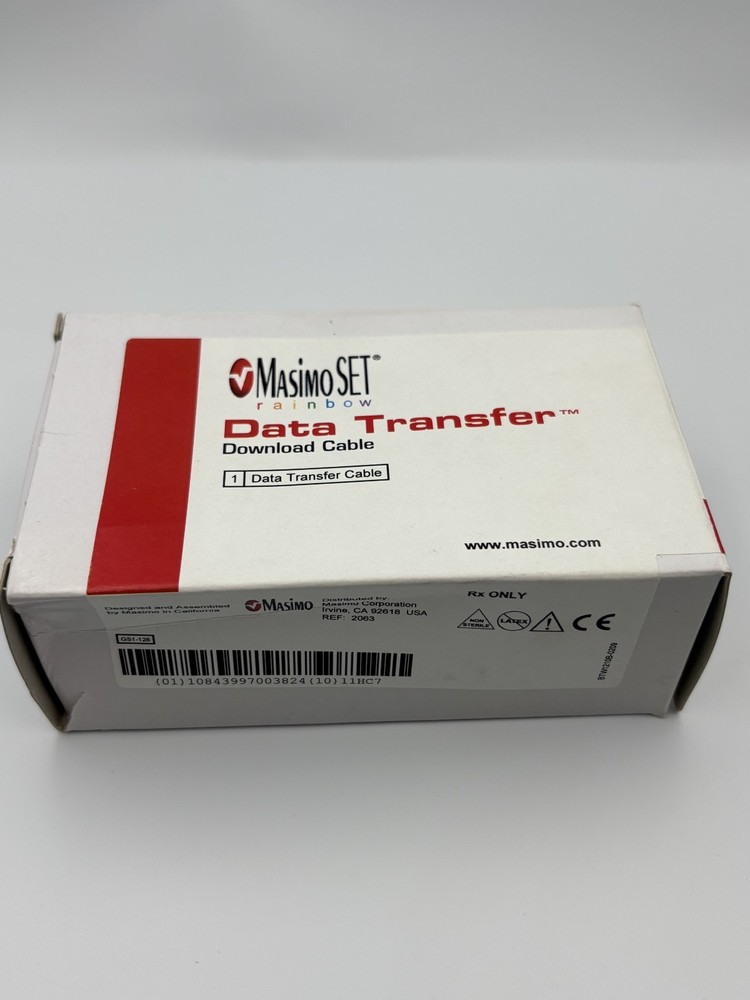 2063 Original Masimo Data Transfer Download Cable