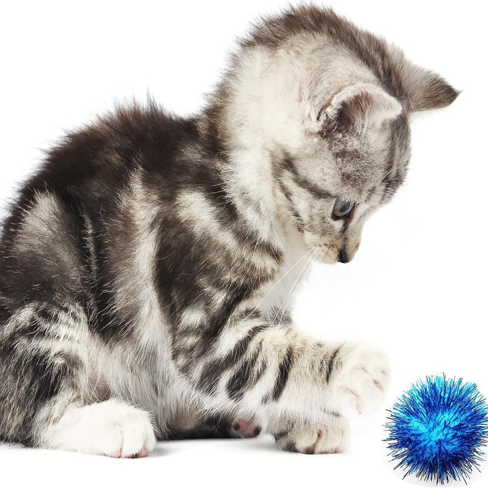 hersmile Cat Toys for Indoor,35 Pack Interactive Toy Multicolor