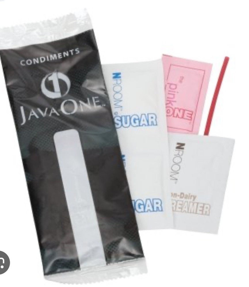 Condiment Packs JavaOne 250 Pack Case
