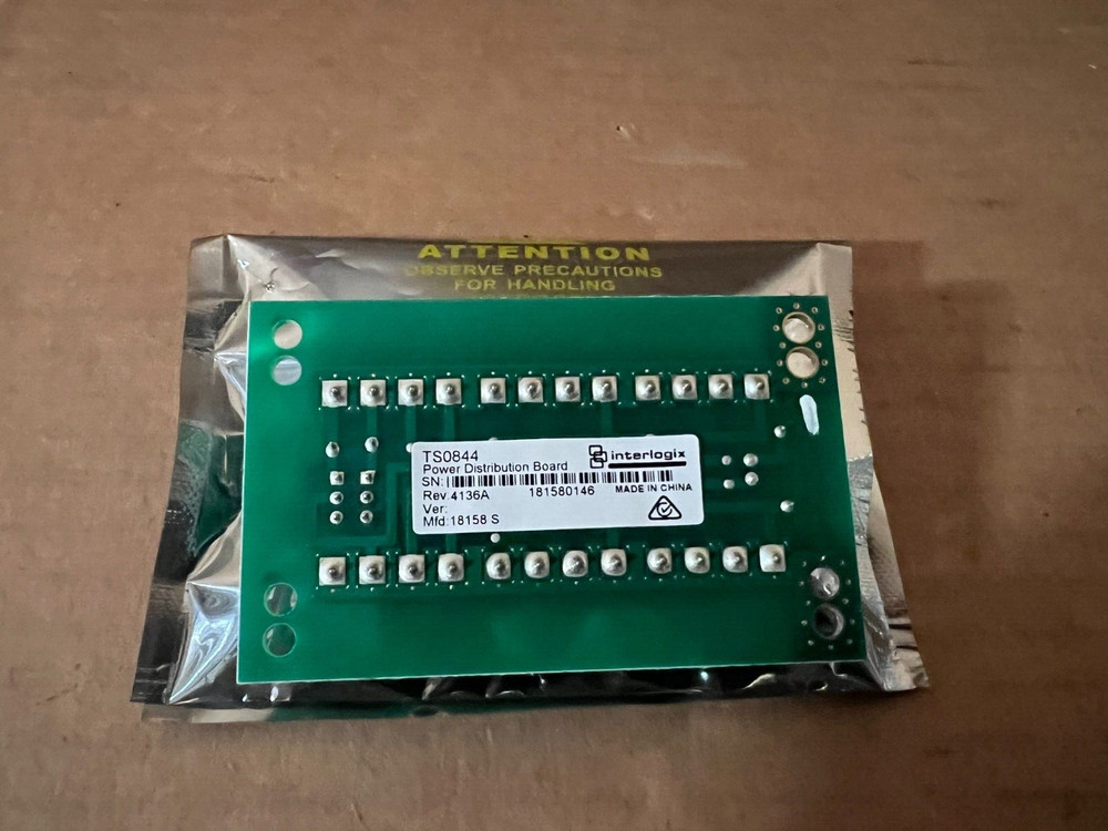 Interlogix TS0844 Power Distribution Board Challenger New No Box