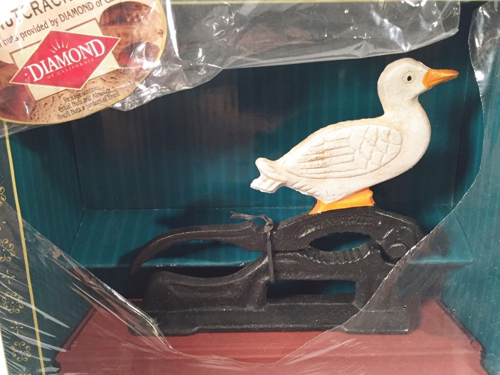 Old Fashioned Cast Iron Nut Cracker DUCK No Nuts Included