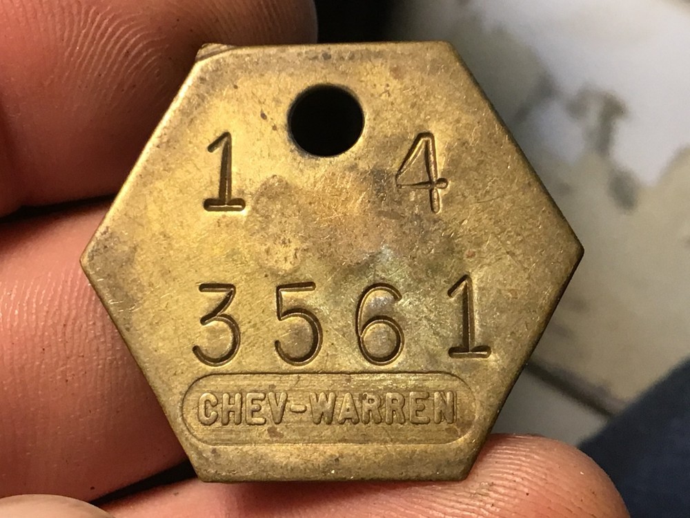 Vintage GM Chevrolet Warren Tool Check