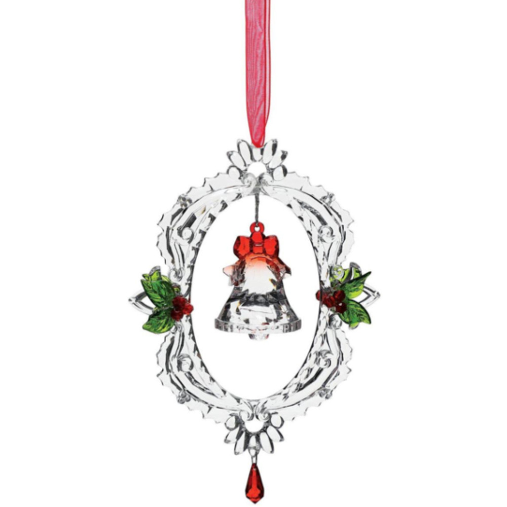 Facets Framed Bell Facet Ornament Bauble