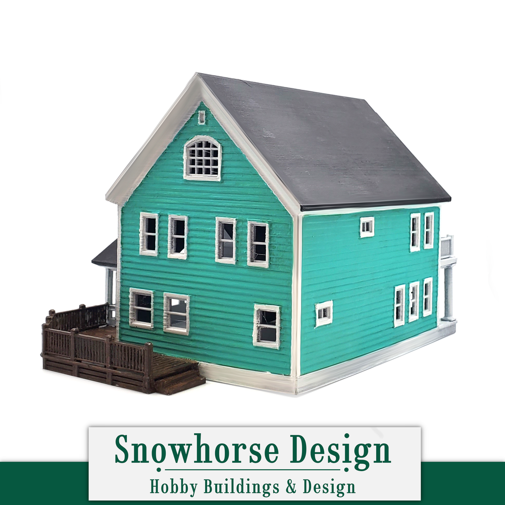 Clearwater Cabin | Shoreline Collection (HO Scale 1:87)