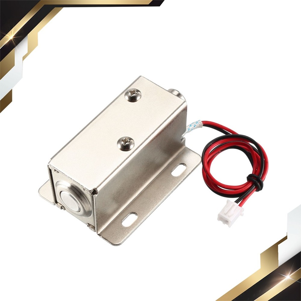 DC 12V 0.3A 9.3mm Electromagnetic Solenoid Lock Assembly