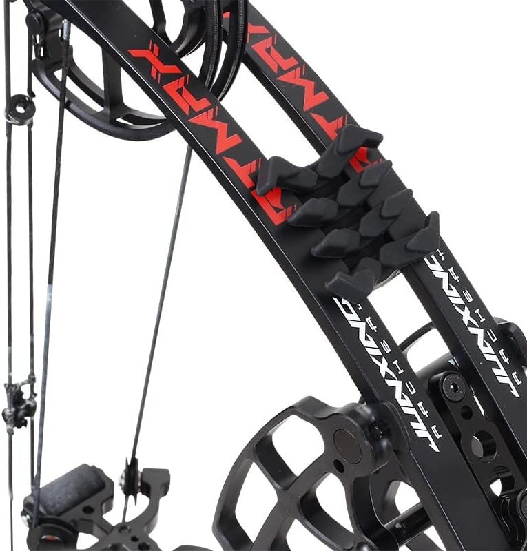 High-Performance Bow Limb Dampeners for Compound Bows & Crossbows - Black