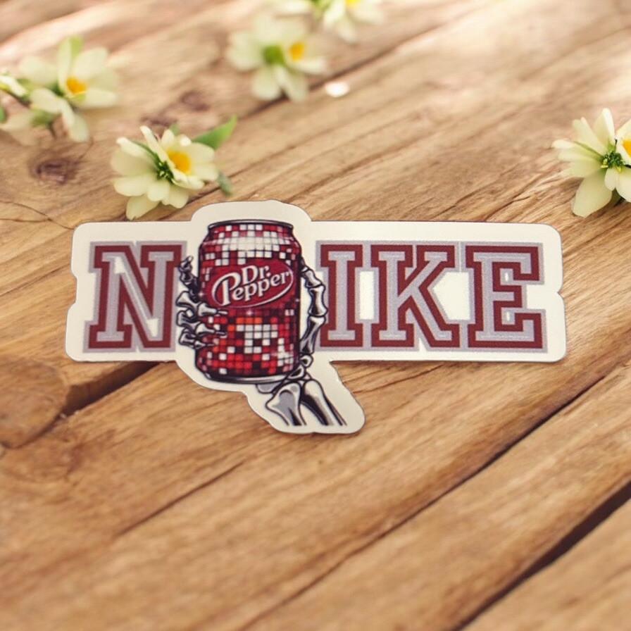 Handmade Dr pepper Sticker
