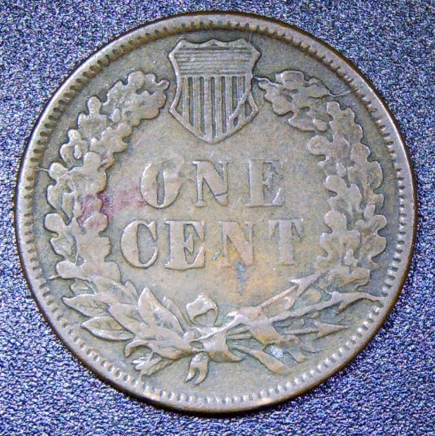 1883 Indian Head Cent AVG Circ RC30