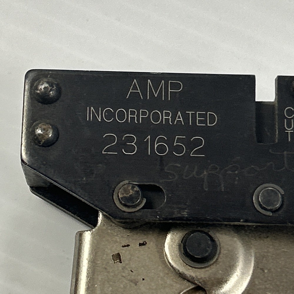 Amp incorporated 231652 Modular Plug Hand Crimper (ss11)
