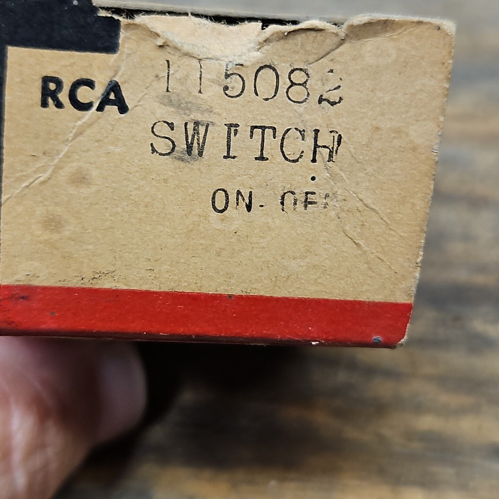 Vintage RCA Radio Switch 115082