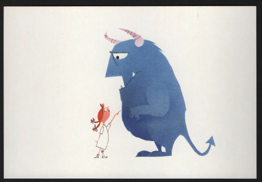 Disney Pixar Monsters Inc. Post Card - 2