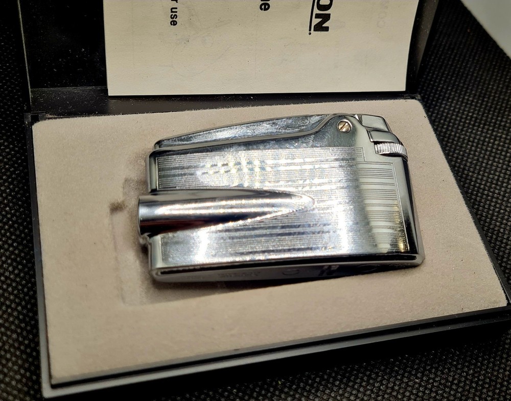 Boxed Mint Condition Ronson Varaflame & Ronson Cigarette Case Working Order