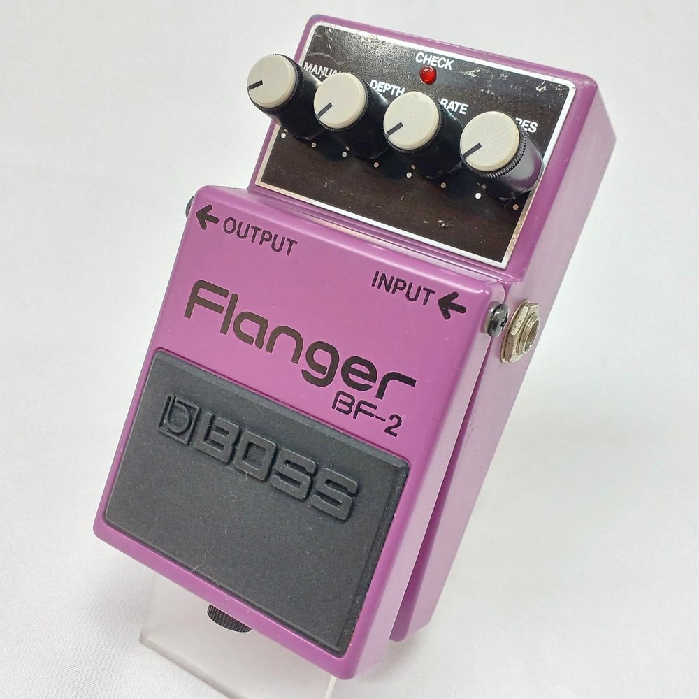BOSS BF-2 Flanger Guitar Effects Pedal Analog Jet Sweep Modulation Classic