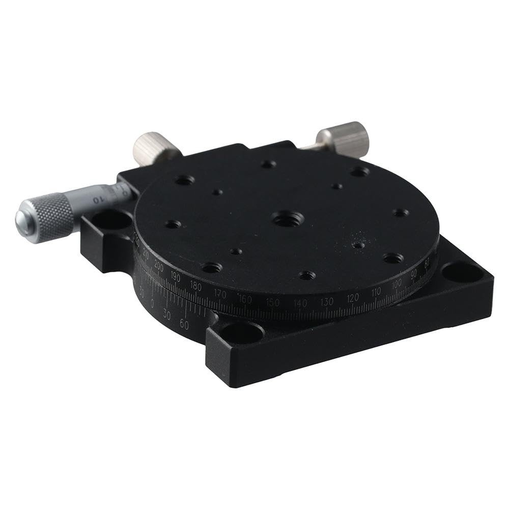 Manual Displacement Platform 60mm Durable FineTuning 360° Sliding Table Pract...