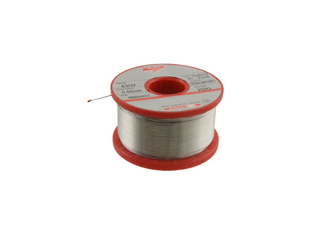 Multicore 386820 - Solder Wire, Leaded, Sn63Pb37