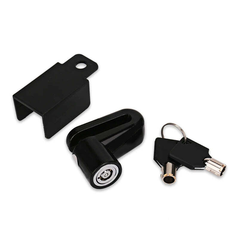 Motorcycle bike lock brake disc lock disc lock black