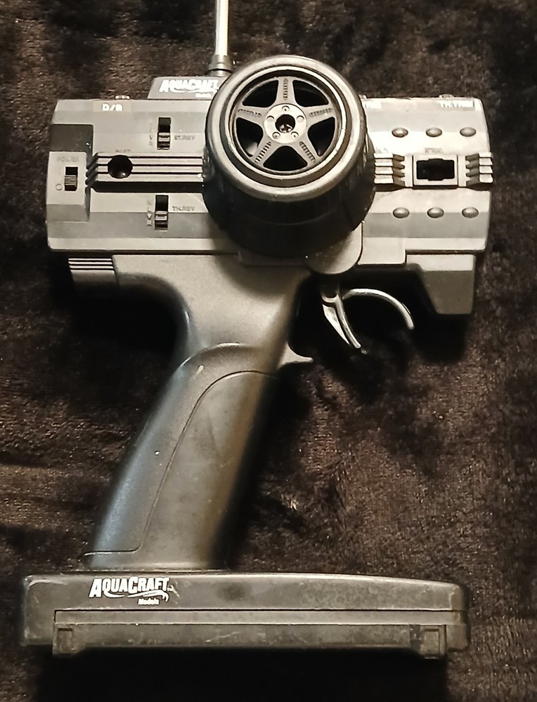 Aquacraft Models RC Transmitter Pistol Grip Controller Vintage  Tested