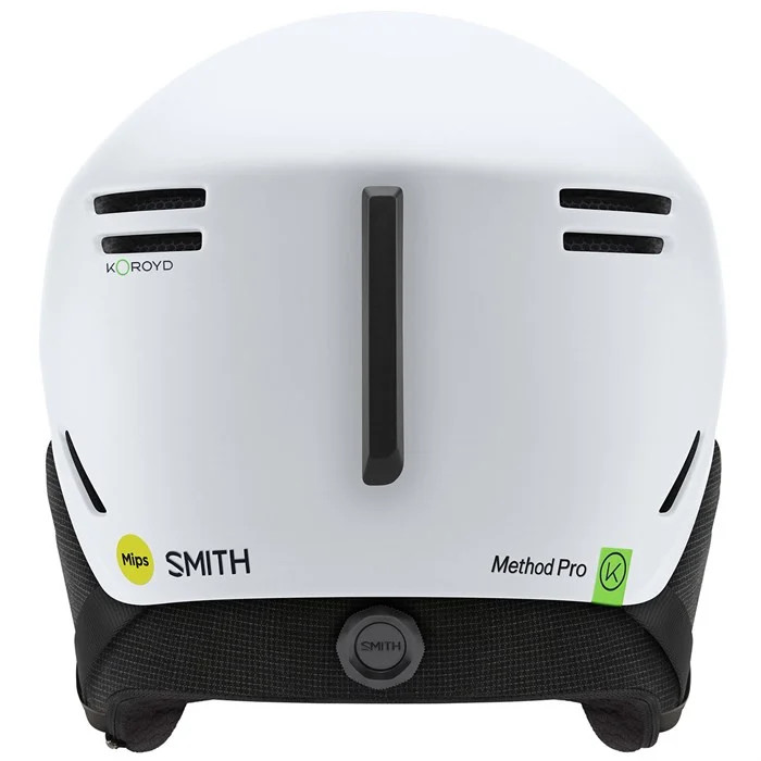 Smith Method Pro MIPS Ski Snowboard Helmet Koroyd Adjustable Vent White-Size: M