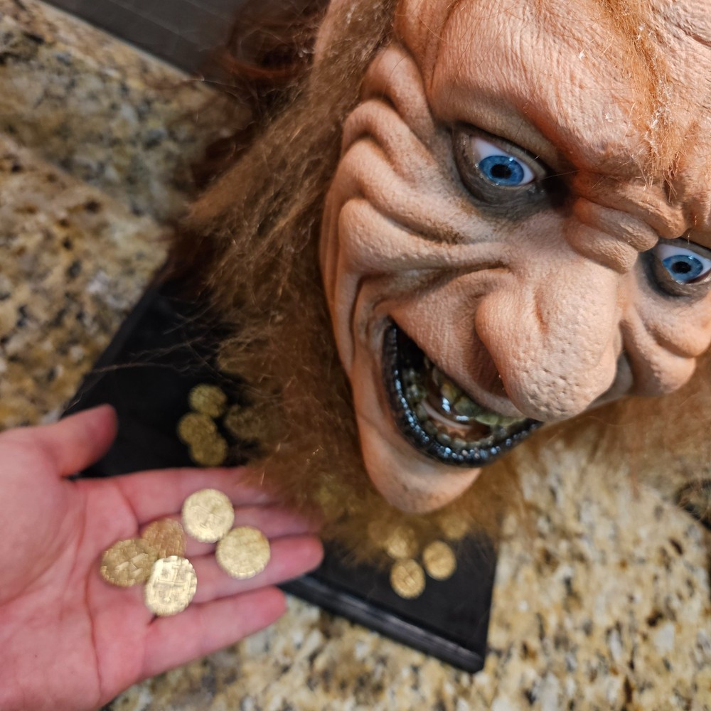 LEPRECHAUN Warwick Davis head bust life sized