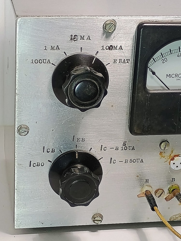 Vintage Tester Test Meter Transmitter Output Analyzer Tube Transistor