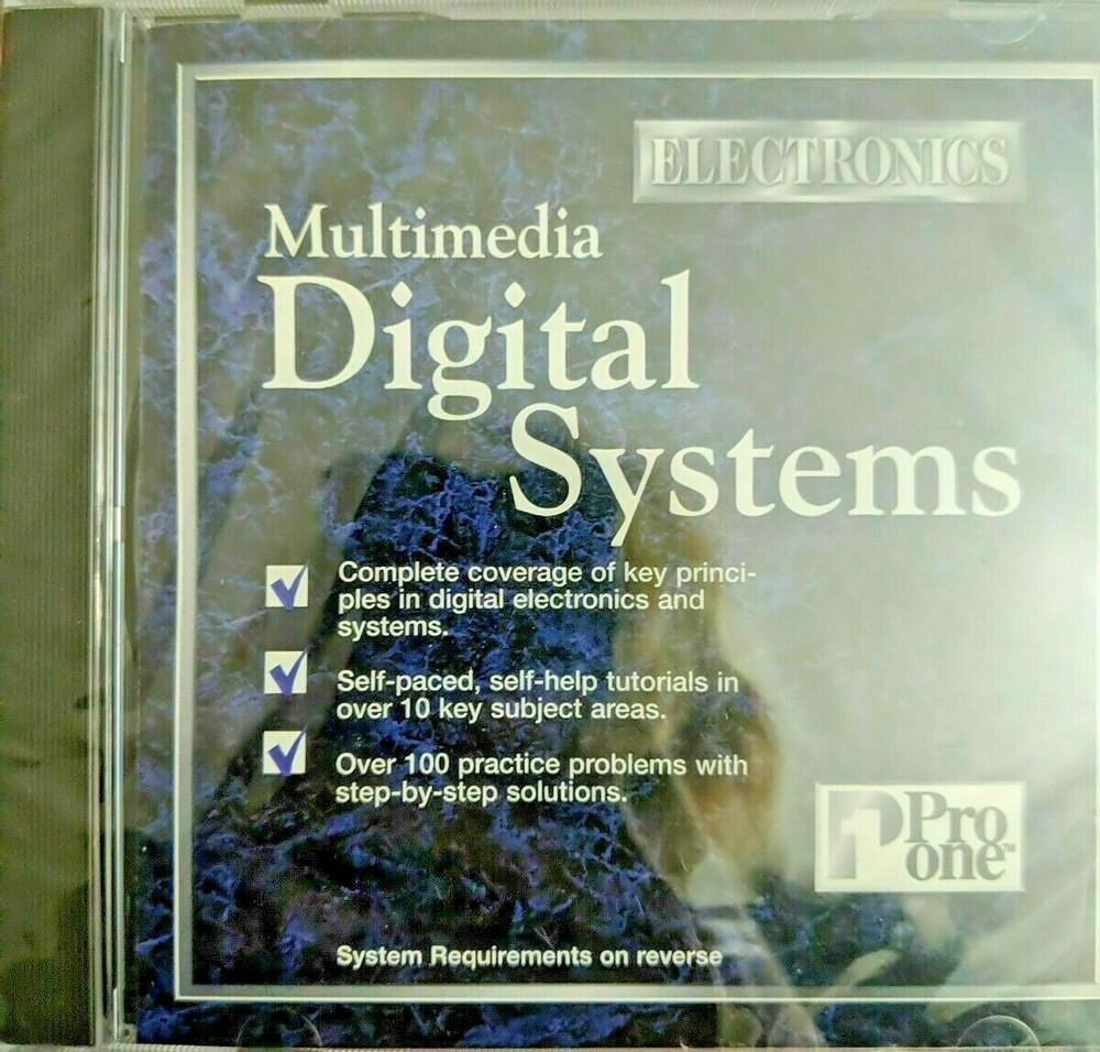 Multimedia Digital Electronics & Systems (PC CD-ROM) PRO ONE FAST FREE US SHIP
