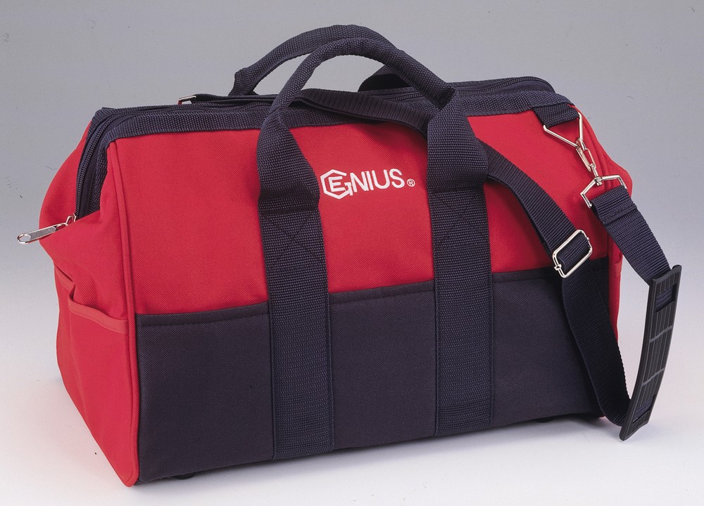Genius Tools Zippered Top Tool Bag with Shoulder Strap - CL-2259