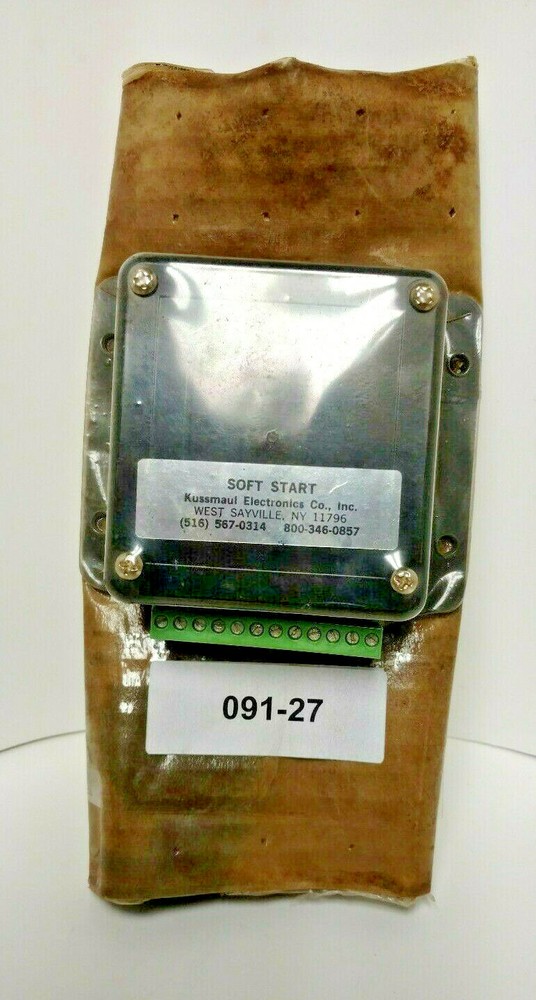 NOS Kussmaul Start UP & SHUT DOWN Solid-State Controller Model# 091-27