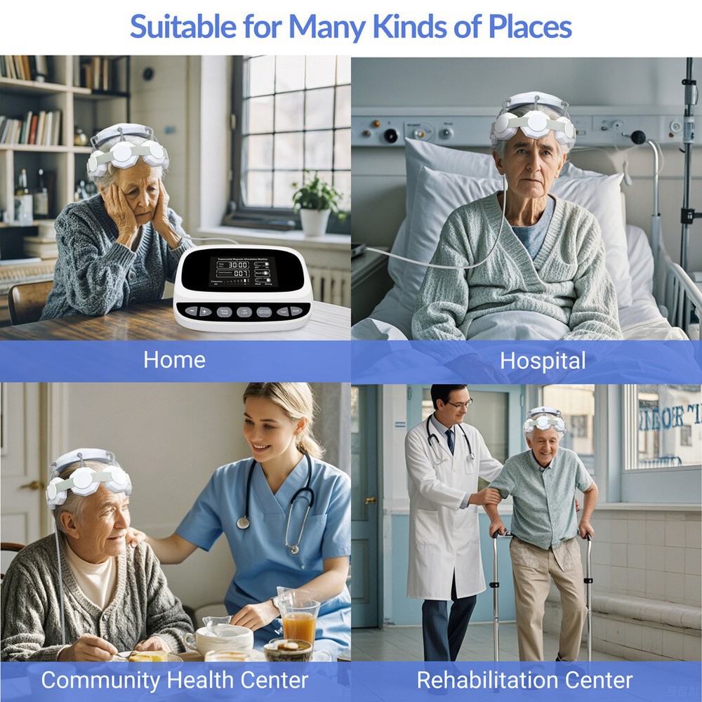 Transcranial Magnetic Stimulation Depression Schizophrenia rTMS Therapy Machine