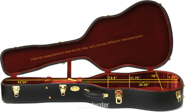 Martin C545EC Hardshell Case - 14-fret Dreadnought