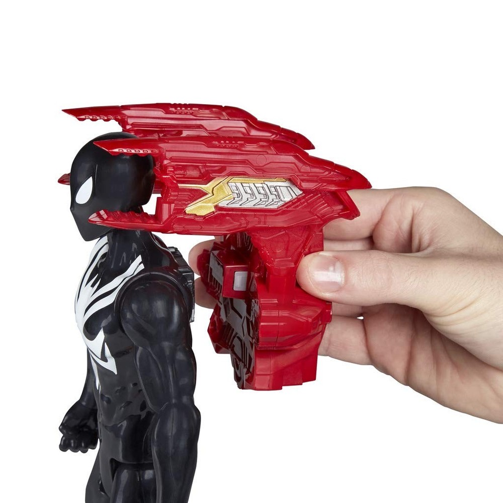 Spider-Man Titan Hero Series Web Warriors: Black Suit Medium,