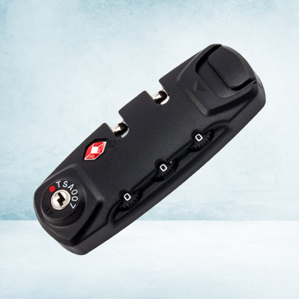 Customs Lock Zipper Bags Fixed Lock Fixed Safety Lock TSA007 Authentication