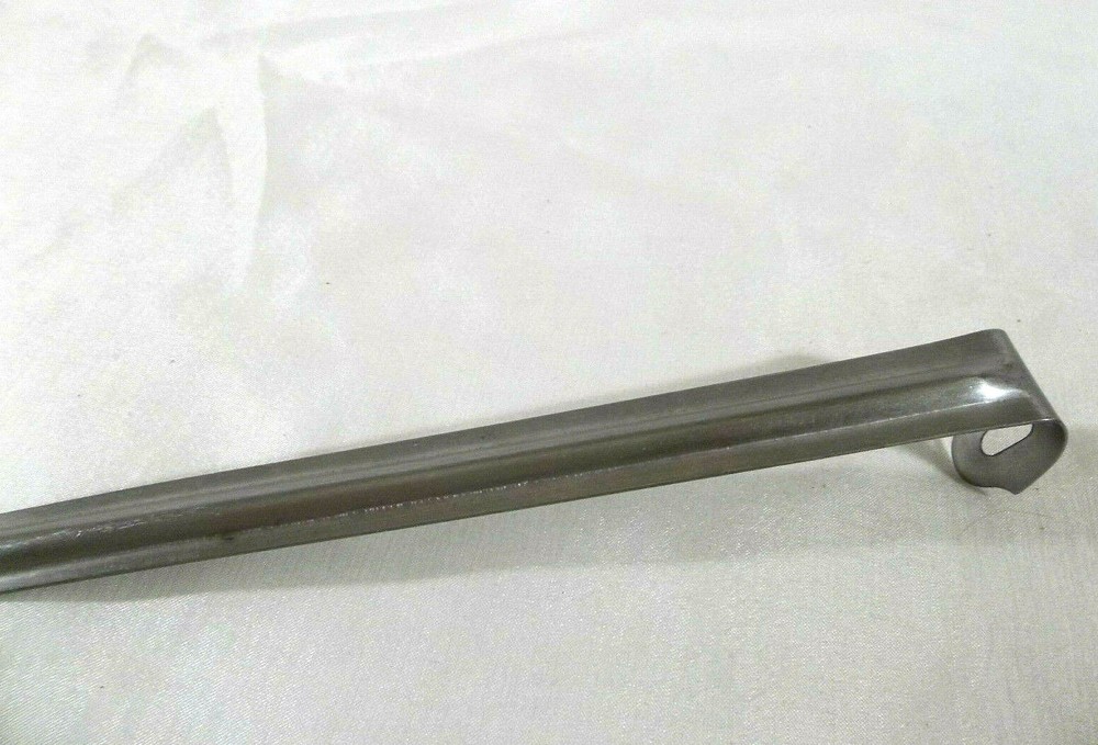Solid Stainless Steel 12 1/2" Lifting/Turning Spatula with Hang-On Hook Handle