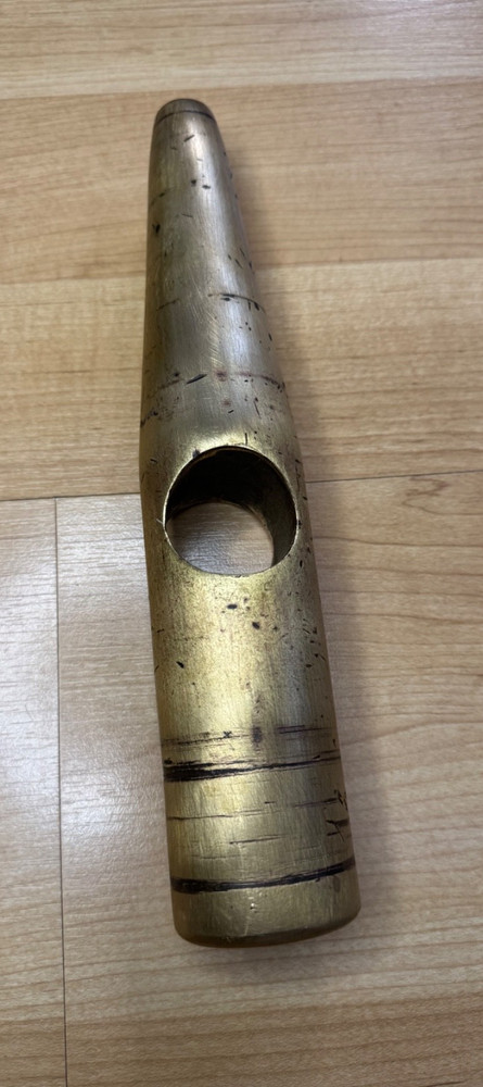 Unique Solid Brass Drift / Setting Hammer 6.5 lb Head American Hickory Handle
