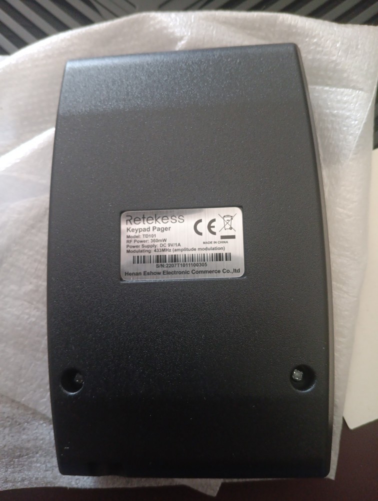 Retekess Intelligent Call System TD101