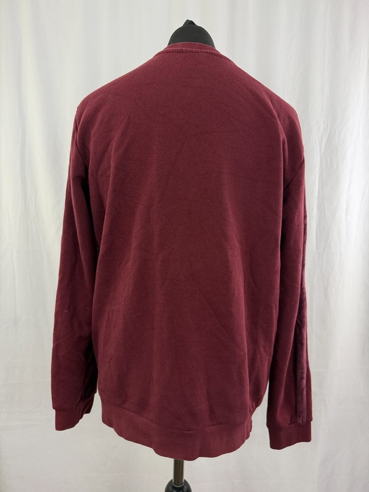 Puma Jumper Red Medium 38-40 in Crew Neck Pullover Sweater