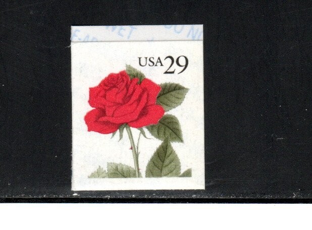 2490 * ROSE *   U.S. Postage BOOKLET Stamp MNH