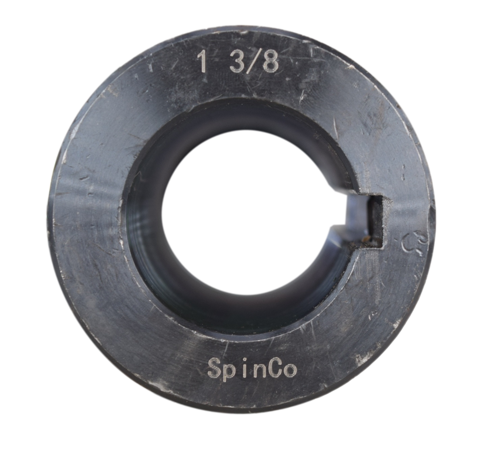 1-3/8" Solid Shaft Coupler w/ Keyway and Set Screws