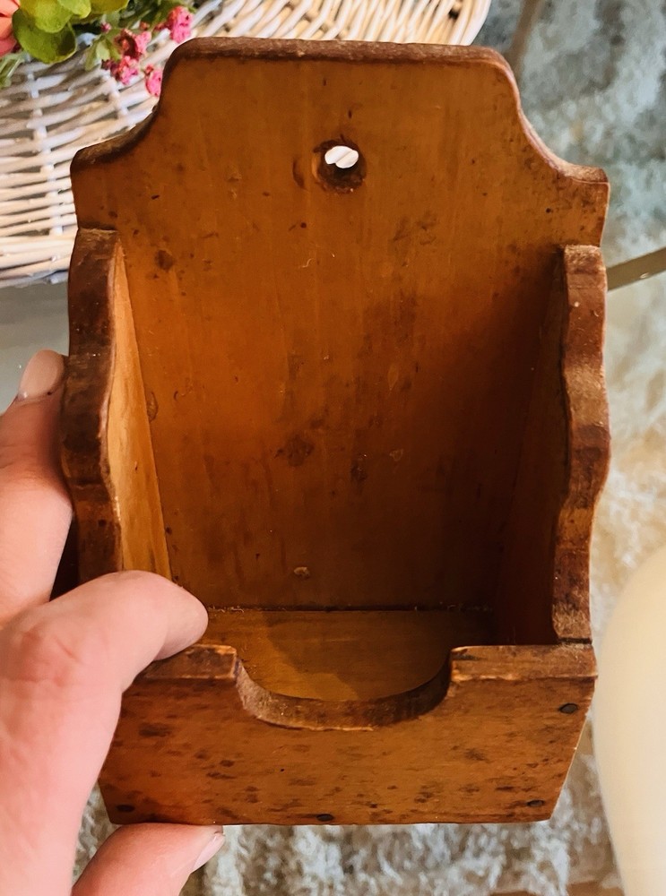 Antique Match Holder