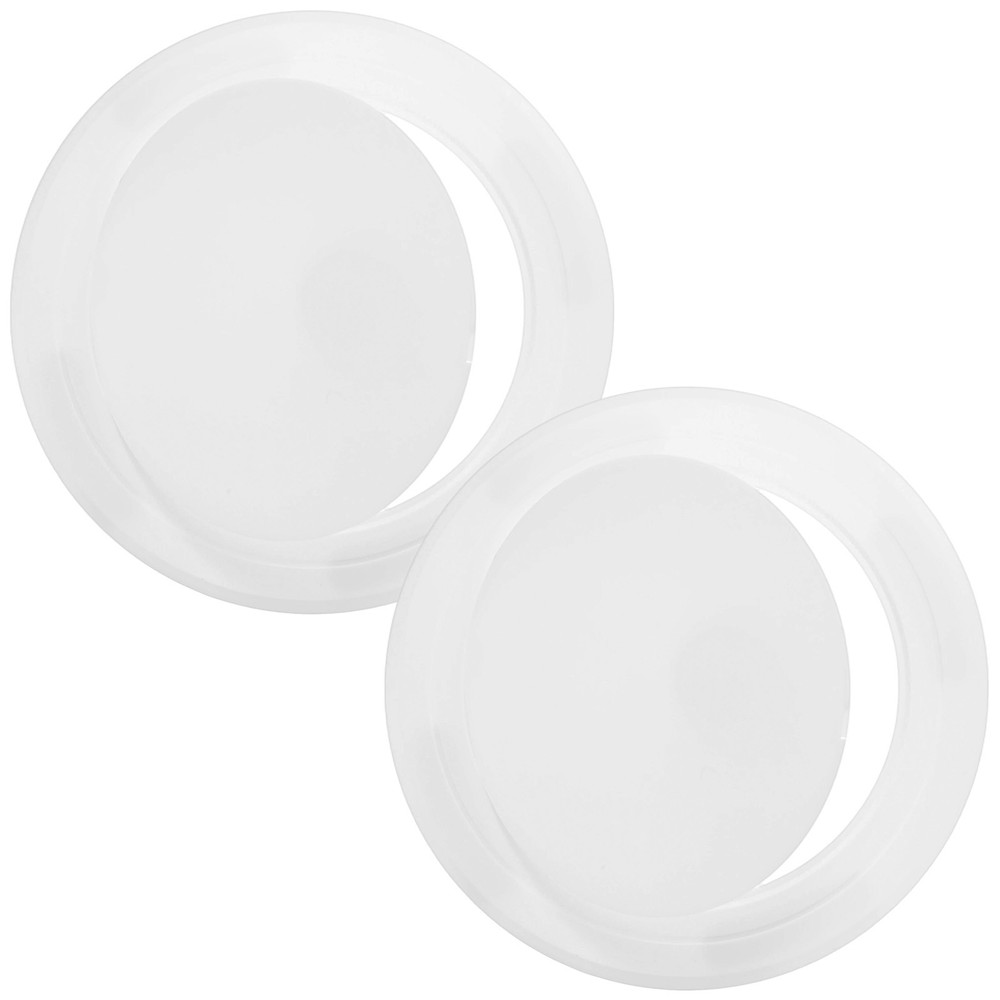 2-Pack Access Panel for Drywall, 5x5 Inch Round Plastic Removable [White]