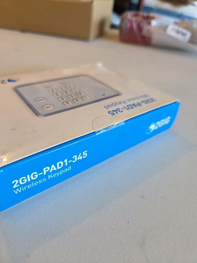 2GIG Technologies Wireless Keypad 2GIG -PAD1-345 New Sealed