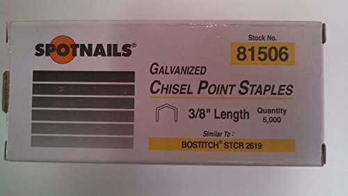 STCR2619 3/8" Staples For Bostitch