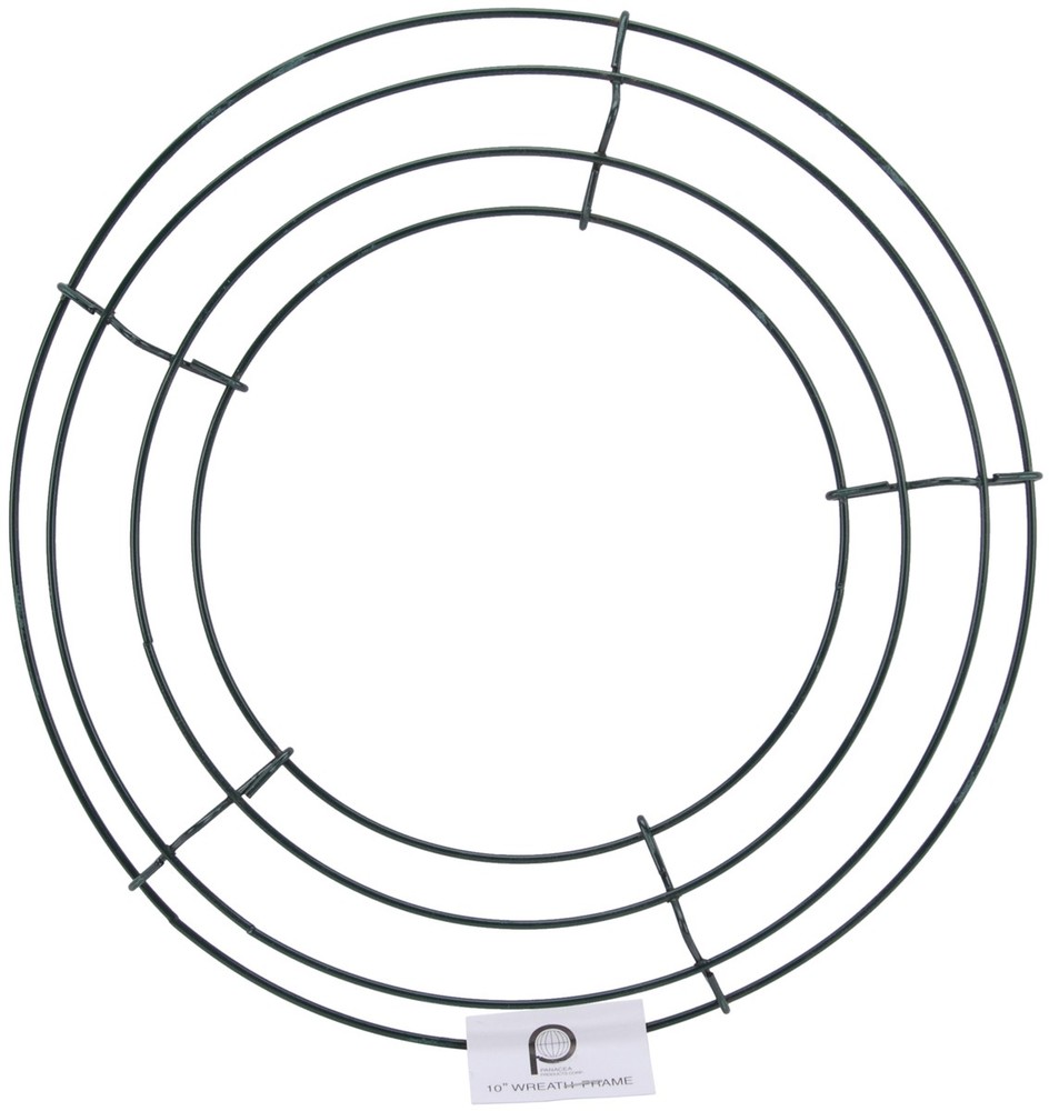 Panacea Wire Wreath Frame-10"