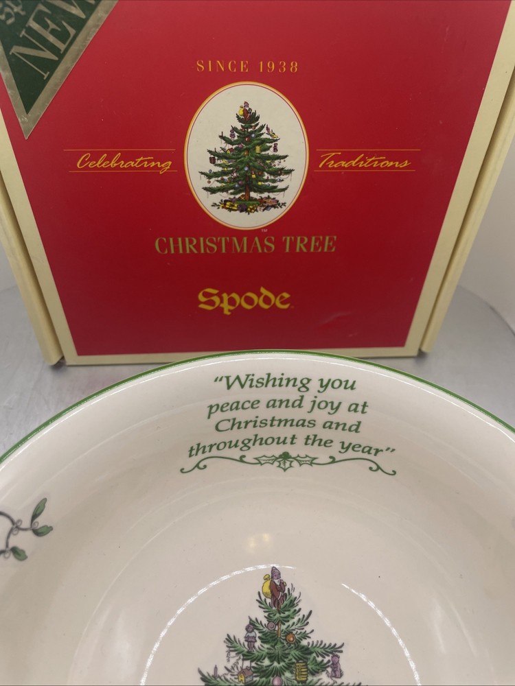 Spode CHRISTMAS TREE 2007 ANNUAL COLLECTION 6" BOWL