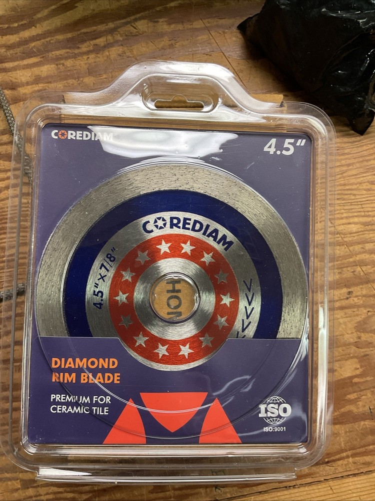 4.5” Diamond Blade, Ceramic Tile