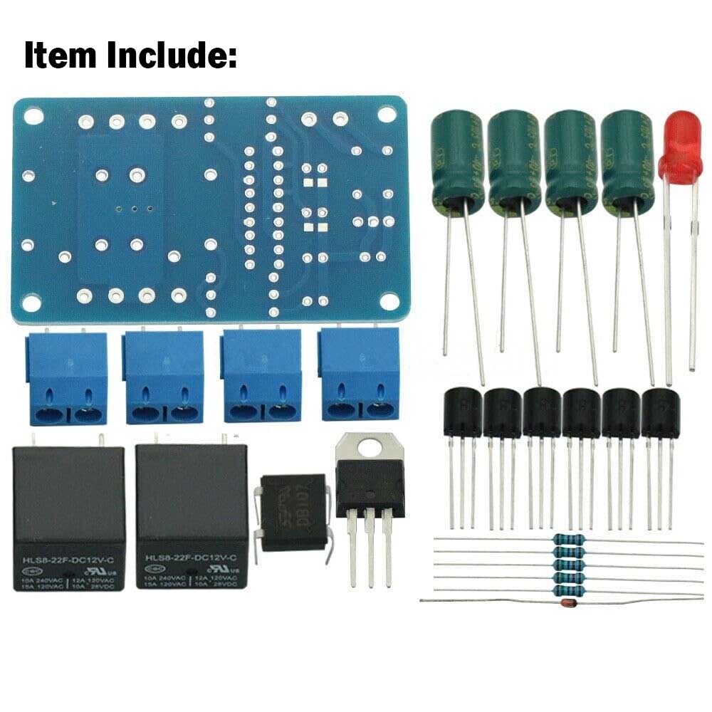 Speaker Protection Board Audio Amplifier Boot Delay DC Protect Component DIY Kit