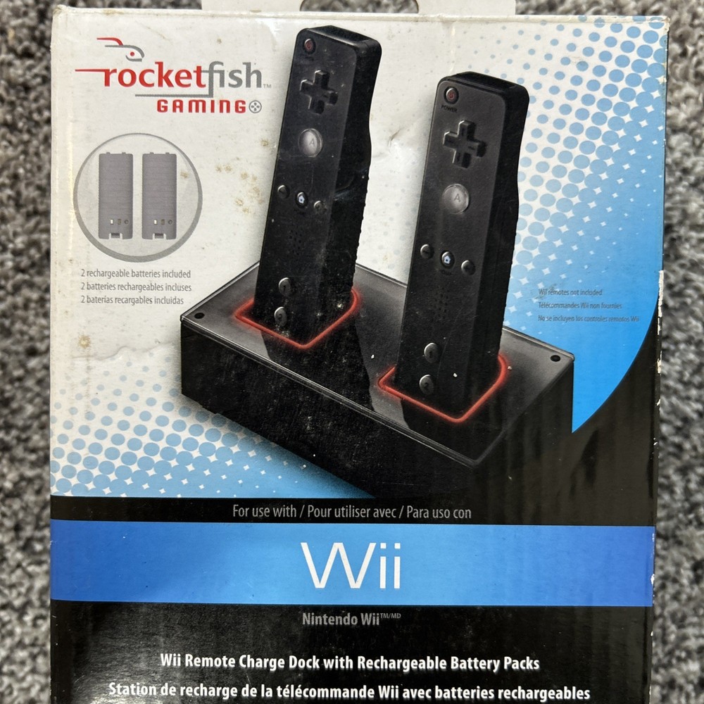 Rocketfish Gaming Wii Charging Dock (SEE DESCRIPTION)