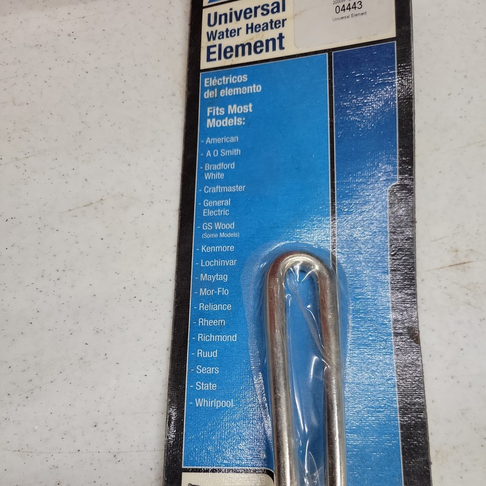 Camco 04443 200W 120V Uni Flange Water Heater Element