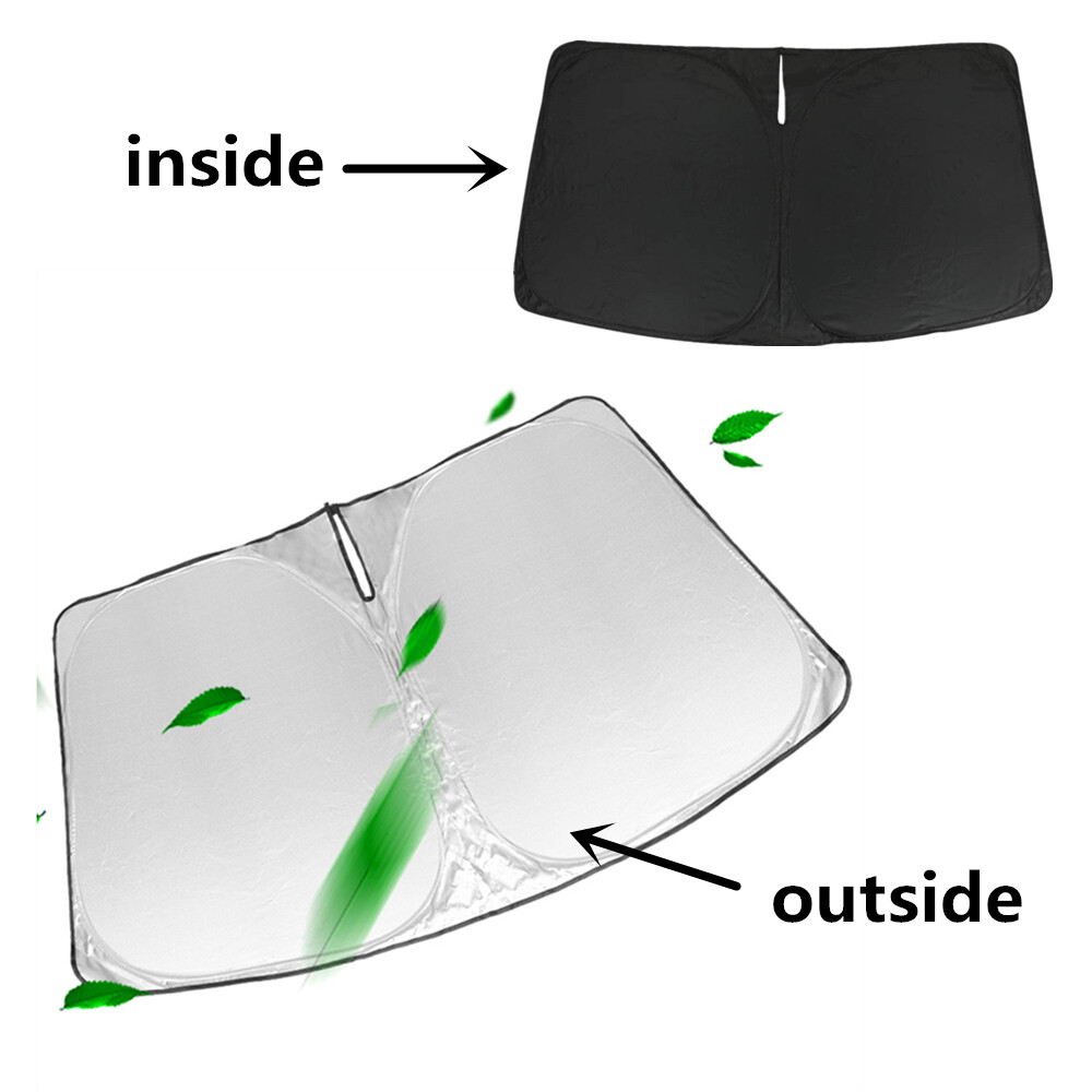Custom For Mercedes Benz E-Class GLC Front Windshield Sun Shade Cover Foldable